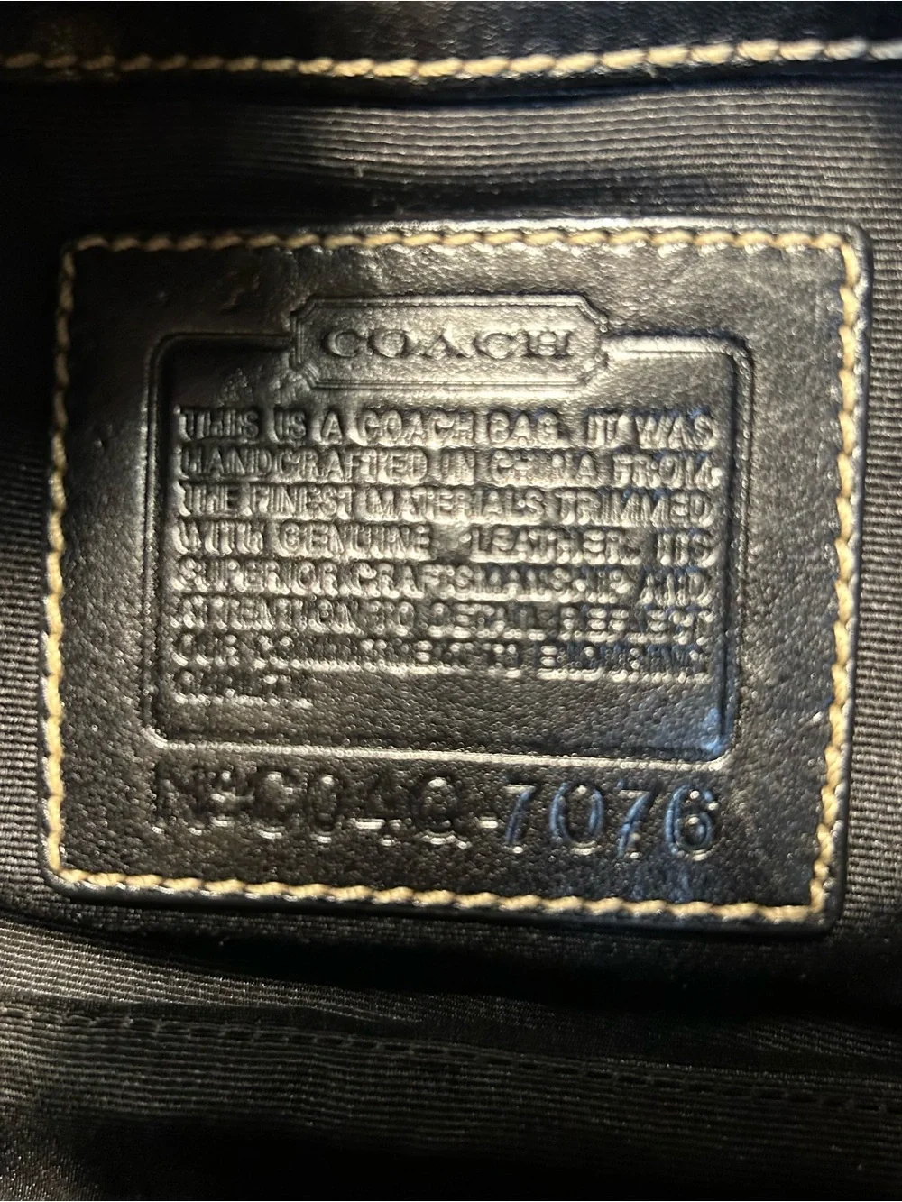 Vintage Coach Y2K Black Gray Signature Canvas Soho Shoulder Bag 7075 Buckle